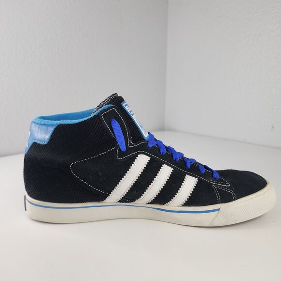 Adidas SLAP Magazine Campus Vulc Mid G08001 Black Blue US 10 Skateboarding Shoes - Picture 11 of 16